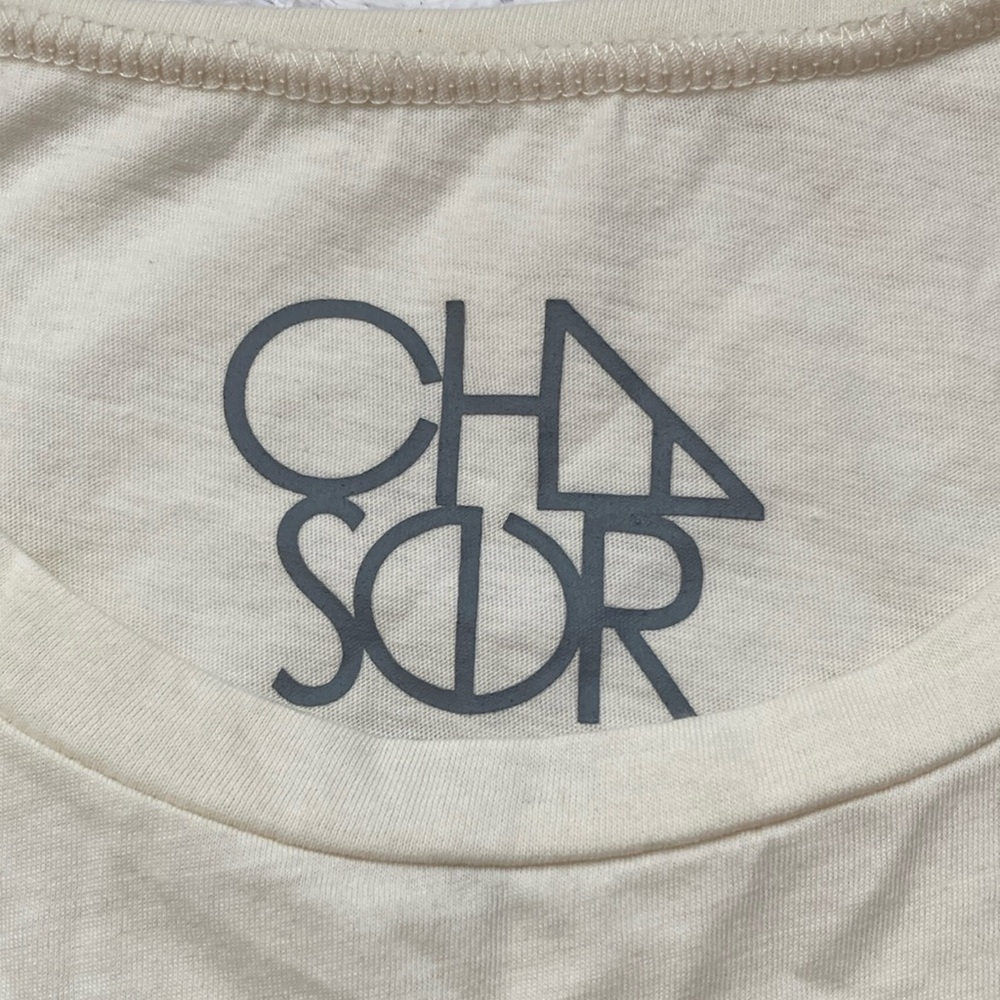 Chaser Cream Graphic Short Sleeve T-Shirt - Picture 3 of 6